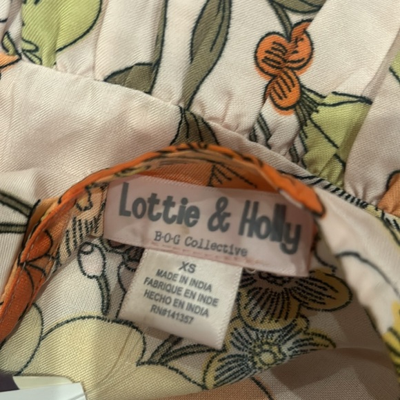 NWT Band of Gypsies Lottie & Holly Pink Floral Sundress - Picture 4 of 6